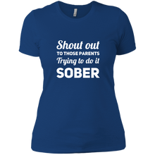 Load image into Gallery viewer, NL3900 Next Level Ladies&#39; Boyfriend T-Shirt Unique design Sober