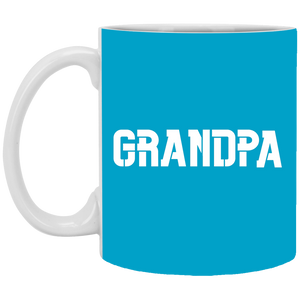 XP8434 11 oz. White Mug Unique design Grandpa