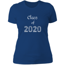 Load image into Gallery viewer, NL3900 Next Level Ladies&#39; Boyfriend T-Shirt Unique design Class of 2020 for Graduating Seniors