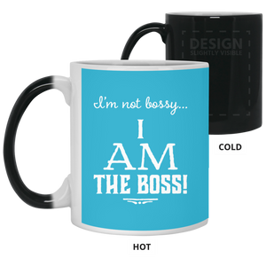 21150 11 oz. Color Changing Mug Unique design Bossy