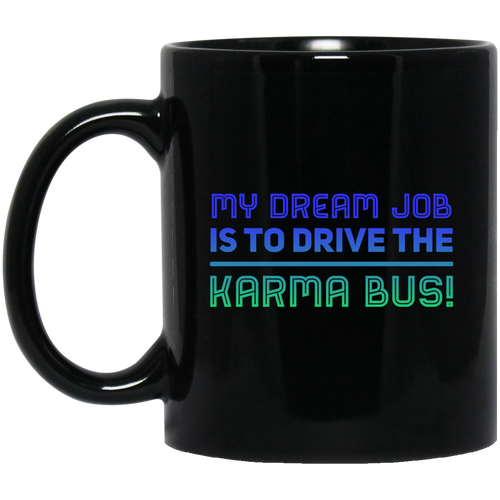 +Unique design Karma Bus mug