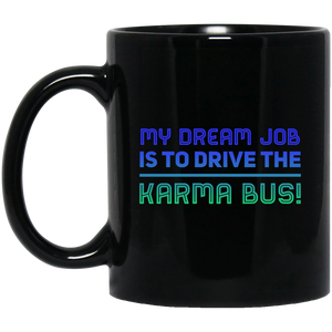 +Unique design Karma Bus mug