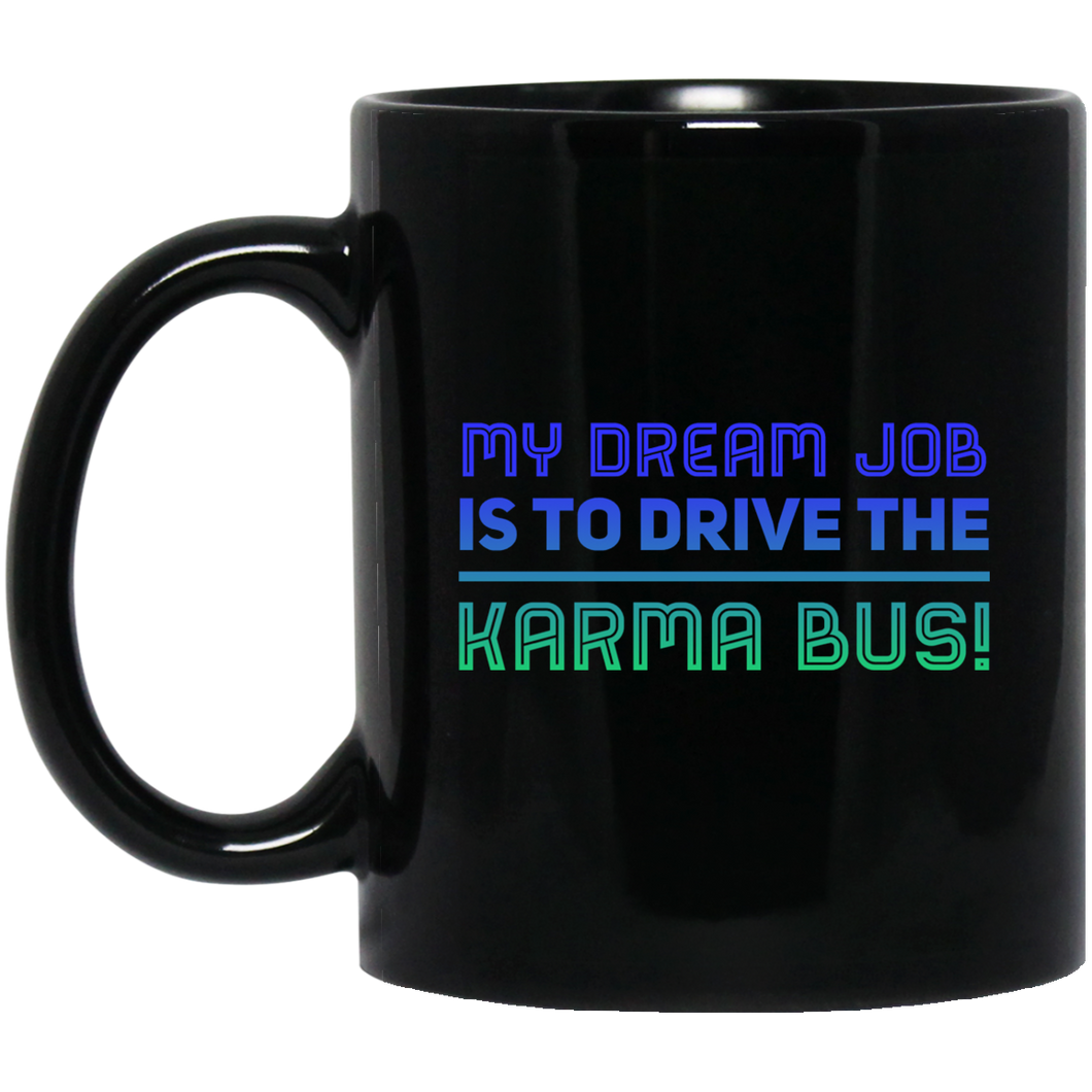 +Unique design Karma Bus mug