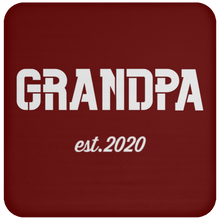 Load image into Gallery viewer, +Unique design Grandpa est. 2020 coaster