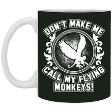 Load image into Gallery viewer, XP8434 11 oz. White Mug Unique design Flying Monkeys