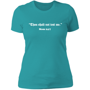 NL3900 Next Level Ladies' Boyfriend T-Shirt Unique design Mom 24:7