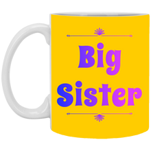 Load image into Gallery viewer, XP8434 11 oz. White Mug Unique design Big Sister