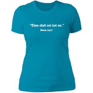 NL3900 Next Level Ladies' Boyfriend T-Shirt Unique design Mom 24:7