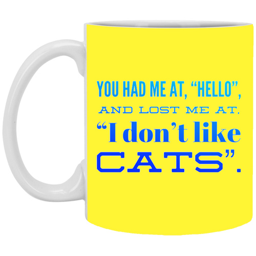 +Unique design Hello Cats-blue