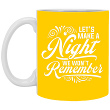 Load image into Gallery viewer, XP8434 11 oz. White Mug Unique design Night We Won&#39;t Remember