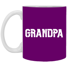 Load image into Gallery viewer, XP8434 11 oz. White Mug Unique design Grandpa