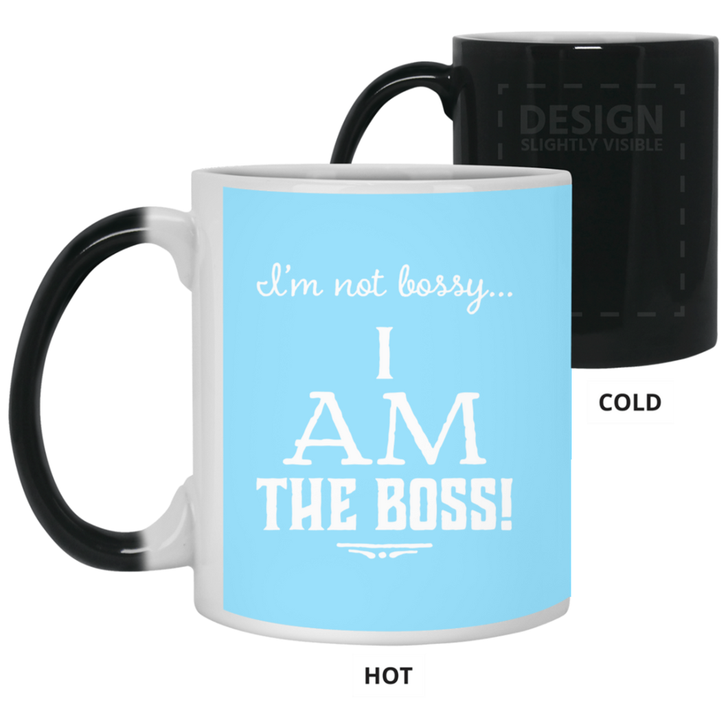 21150 11 oz. Color Changing Mug Unique design Bossy