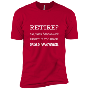 NL3600 Next Level Premium Short Sleeve T-Shirt Unique design Retirement