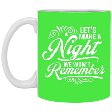 Load image into Gallery viewer, XP8434 11 oz. White Mug Unique design Night We Won&#39;t Remember