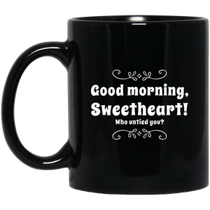 Unique design Good Morning Sweetheart mug