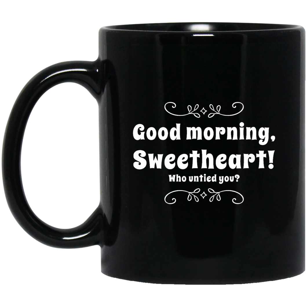 Unique design Good Morning Sweetheart mug