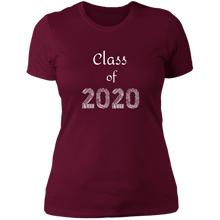 Load image into Gallery viewer, NL3900 Next Level Ladies&#39; Boyfriend T-Shirt Unique design Class of 2020 for Graduating Seniors