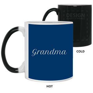 21150 11 oz. Color Changing Mug Unique design Grandma