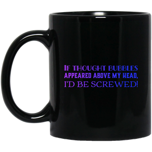 +Unique design Thought Bubbles mug