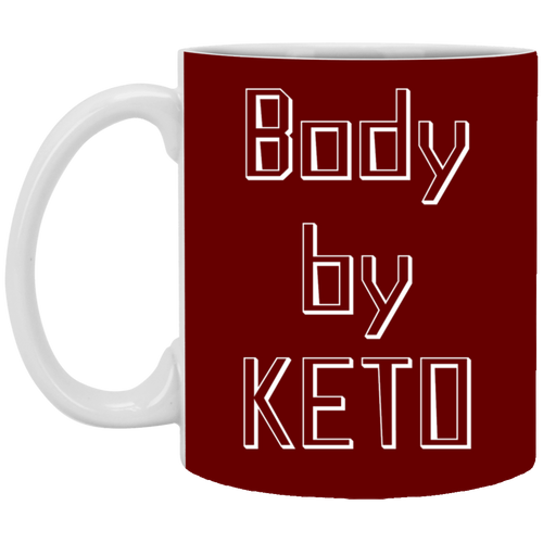 Unique design Body By Keto mug