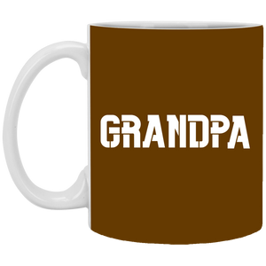 XP8434 11 oz. White Mug Unique design Grandpa