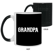 Load image into Gallery viewer, 21150 11 oz. Color Changing Mug Unique design Grandpa