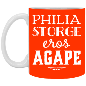 +Unique design Agape mug