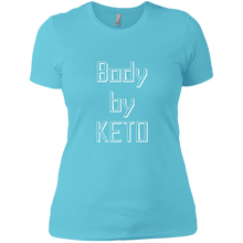 Load image into Gallery viewer, NL3900 Next Level Ladies&#39; Boyfriend T-Shirt Unique design Body By Keto