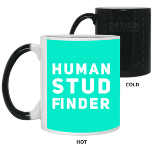 21150 11 oz. Color Changing Mug Unique design Human Stud Finder