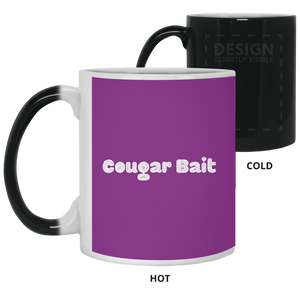 21150 11 oz. Color Changing Mug Unique design Cougar Bait