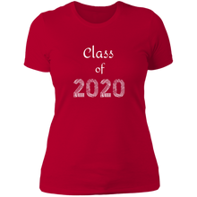 Load image into Gallery viewer, NL3900 Next Level Ladies&#39; Boyfriend T-Shirt Unique design Class of 2020 for Graduating Seniors