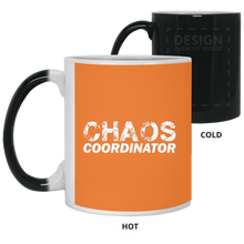 Load image into Gallery viewer, 21150 11 oz. Color Changing Mug Unique design Chaos Coordinator