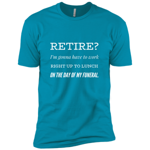 NL3600 Next Level Premium Short Sleeve T-Shirt Unique design Retirement