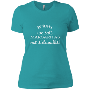 NL3900 Next Level Ladies' Boyfriend T-Shirt Unique design Texas Margaritas