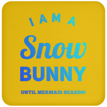 Load image into Gallery viewer, UN5677 Coaster Unique design Snow Bunny-blue