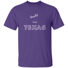 Load image into Gallery viewer, G500B Youth 5.3 oz 100% Cotton T-Shirt Unique design Howdy From Texas 2020