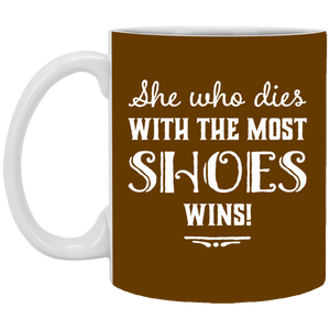 XP8434 11 oz. White Mug Unique design Shoes