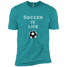 Load image into Gallery viewer, NL3600 Next Level Premium Short Sleeve T-Shirt Unique design Soccer Is Life