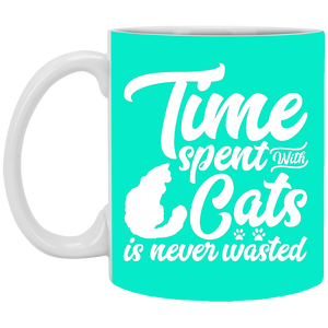 Unique design Time Spent With Cats mug