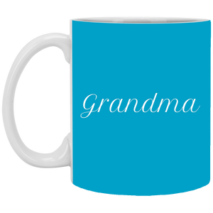 XP8434 11 oz. White Mug Unique design Grandma