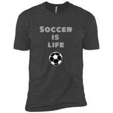 Load image into Gallery viewer, NL3600 Next Level Premium Short Sleeve T-Shirt Unique design Soccer Is Life