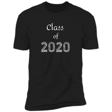 Load image into Gallery viewer, NL3600 Next Level Premium Short Sleeve T-Shirt Unique Design Class of 2020 for Graduating Seniors