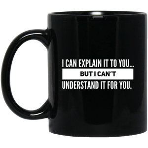 +Unique design Explain It mug