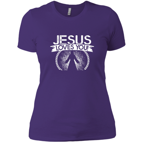 Unique design Jesus Loves You shirt