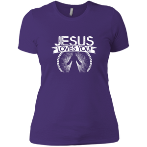 Unique design Jesus Loves You shirt