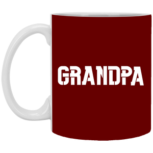 XP8434 11 oz. White Mug Unique design Grandpa