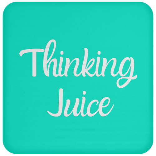 Unique design Thinking Juice coaster