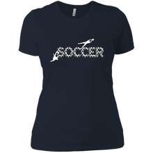 Load image into Gallery viewer, NL3900 Next Level Ladies&#39; Boyfriend T-Shirt Unique design Soccer Players