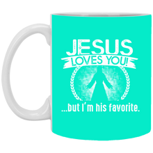 Load image into Gallery viewer, Unique design Jesus Loves You mug