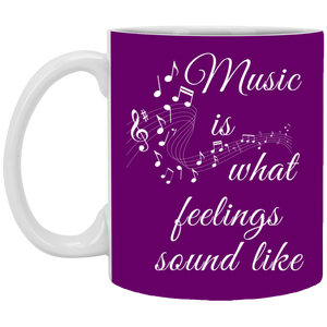 Unique design Music Feelings mug